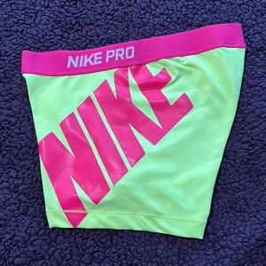Neon Nike Spandex!